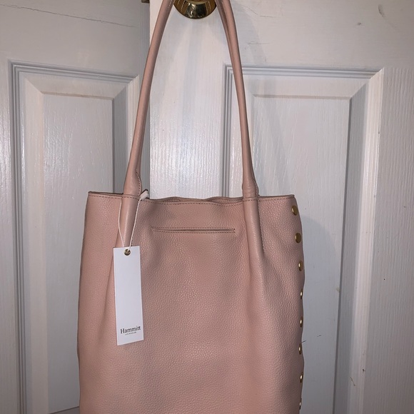 Hammitt Oliver Medium Leather Tote Paloma Pink New - Picture 8 of 9
